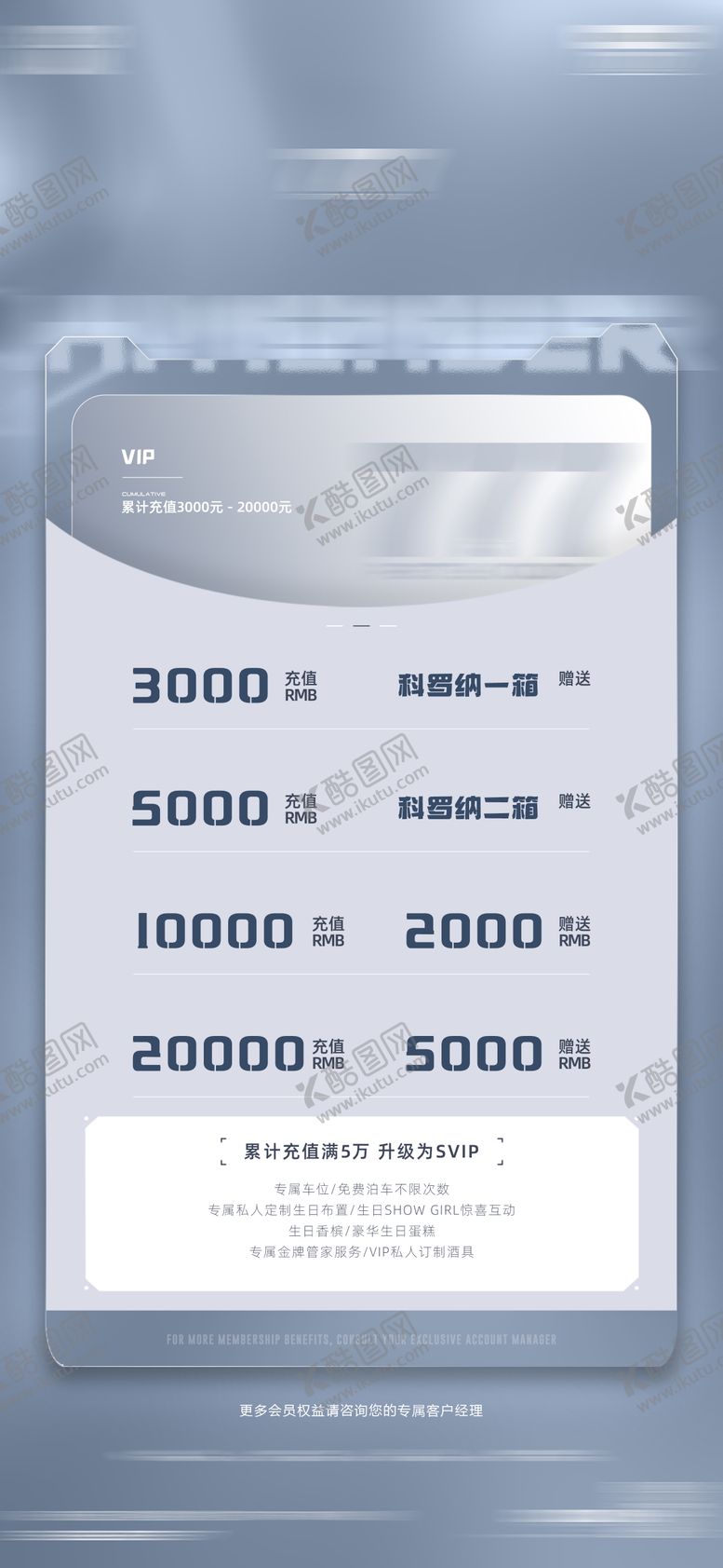 编号：83118411170026143176【酷图网】源文件下载-酒吧酒水套餐会员充值海报