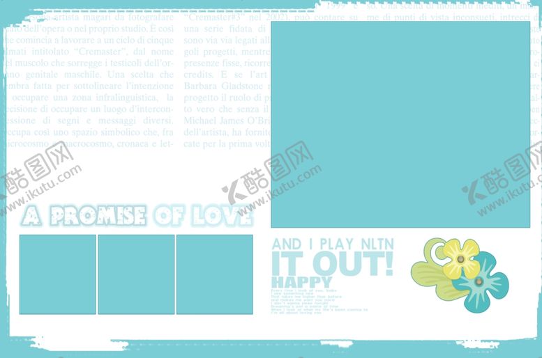 编号：36152709191814537893【酷图网】源文件下载-个性时尚儿童幼儿通用相册模板