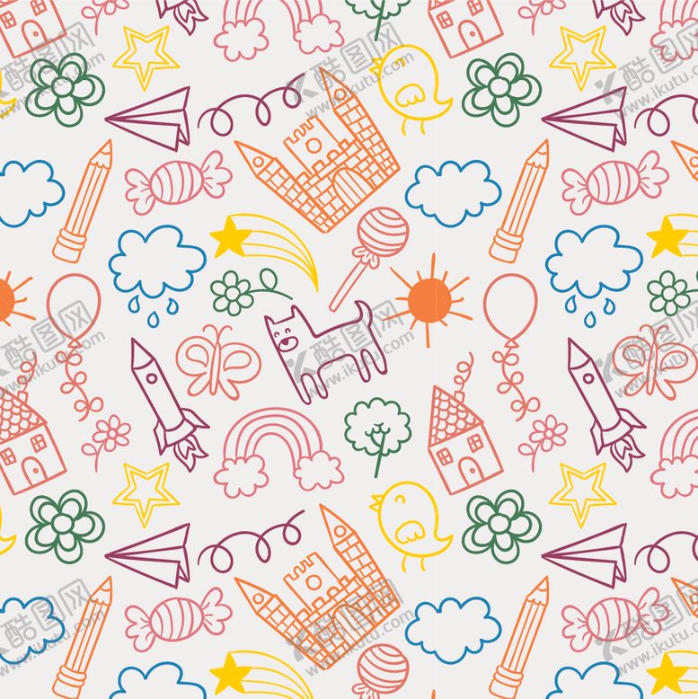 编号：63167109192306477489【酷图网】源文件下载-动物主题矢量插画