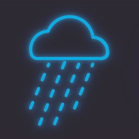 霓虹灯发光创意图案