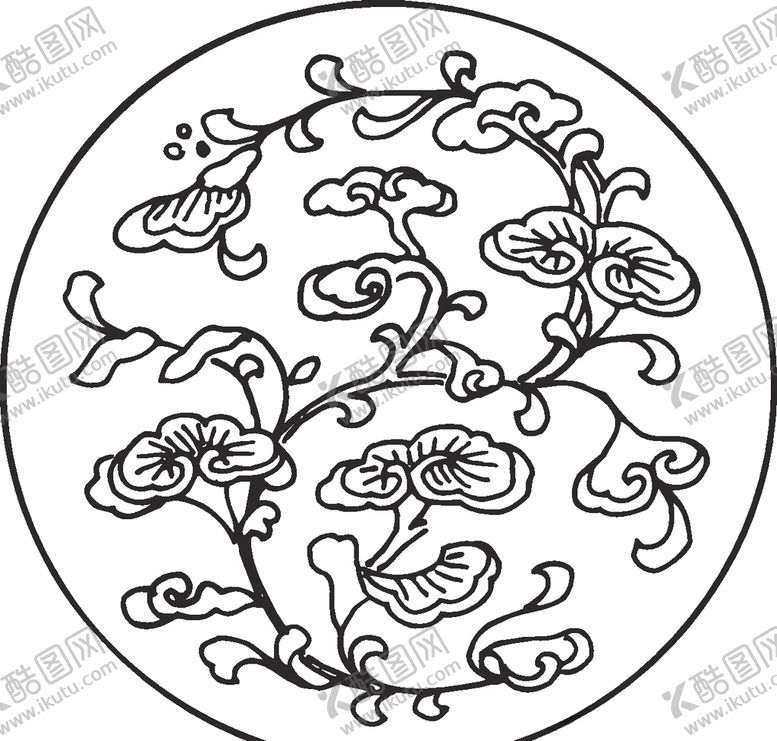 编号：11105910070120308028【酷图网】源文件下载-镂空花图案