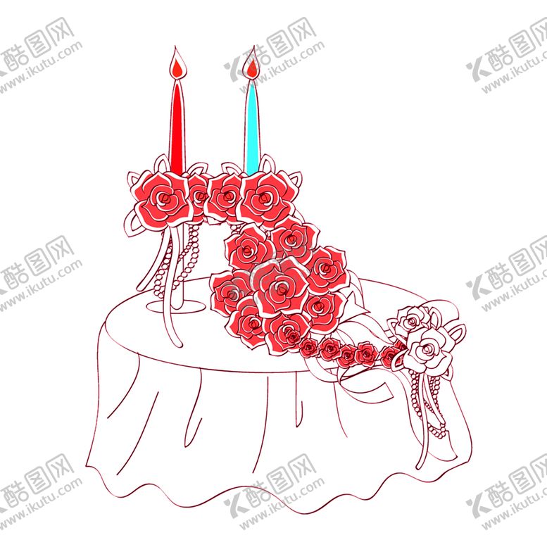 编号：95316909292252463468【酷图网】源文件下载-鲜花装饰