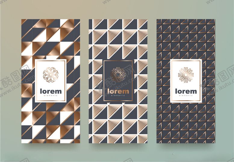 编号：58220110060622086610【酷图网】源文件下载-几何图案包装设计模板