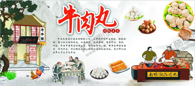 编号：16270612121131304459【酷图网】源文件下载-潮州牛肉丸
