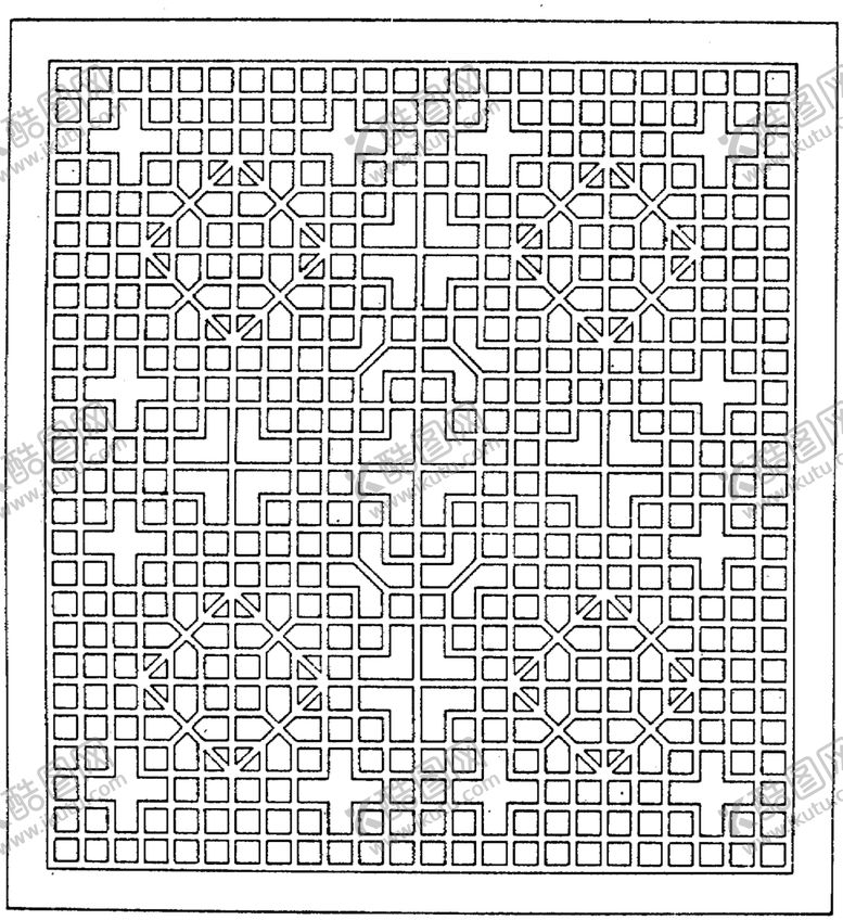 编号：73978405011601203521【酷图网】源文件下载-镂空花图案