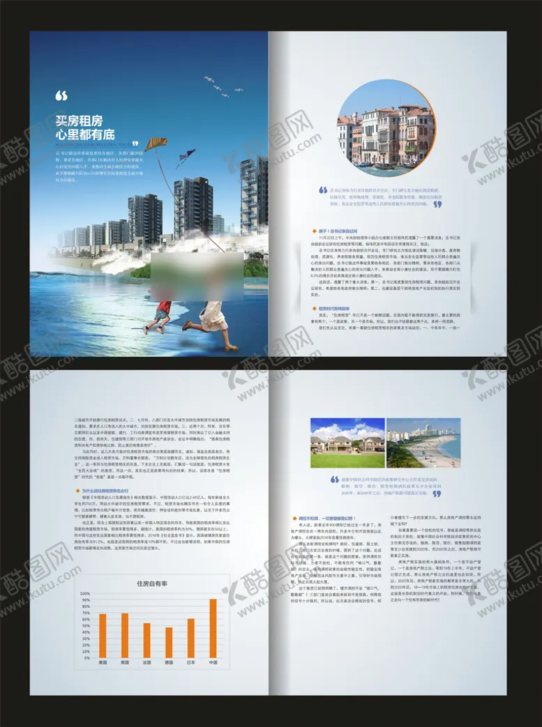 编号：84705401251602284069【酷图网】源文件下载-房产画册设计 