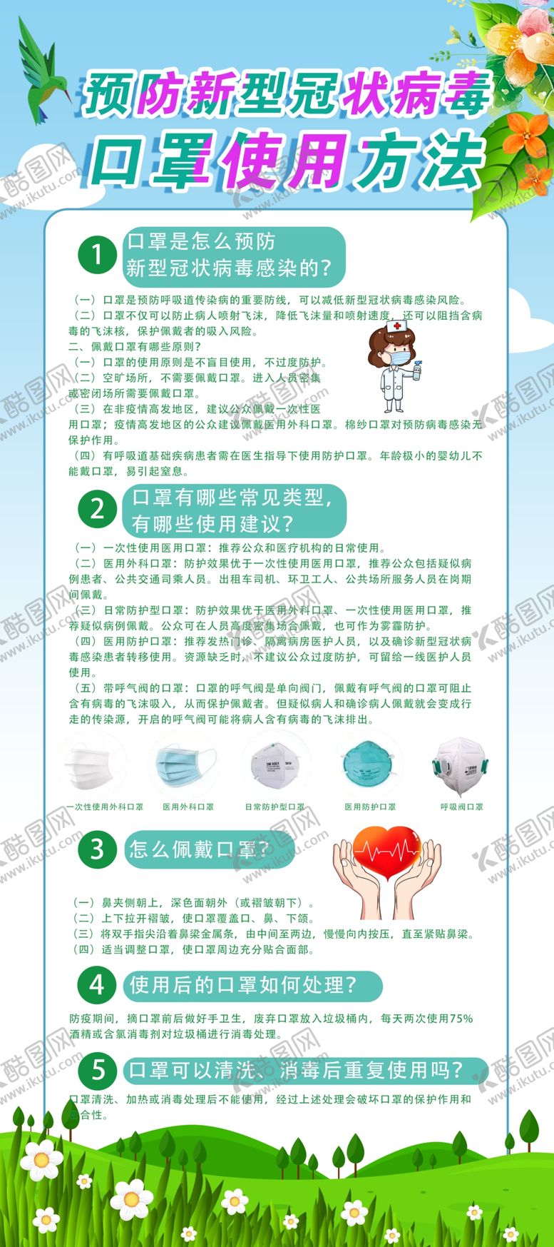 编号：36789901141343461263【酷图网】源文件下载-指引戴口罩