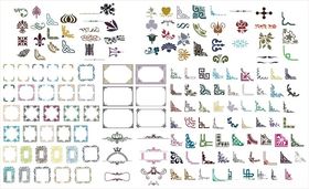 角花边框花纹花边