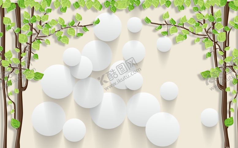 编号：24450310031029485111【酷图网】源文件下载-树木背景墙图片