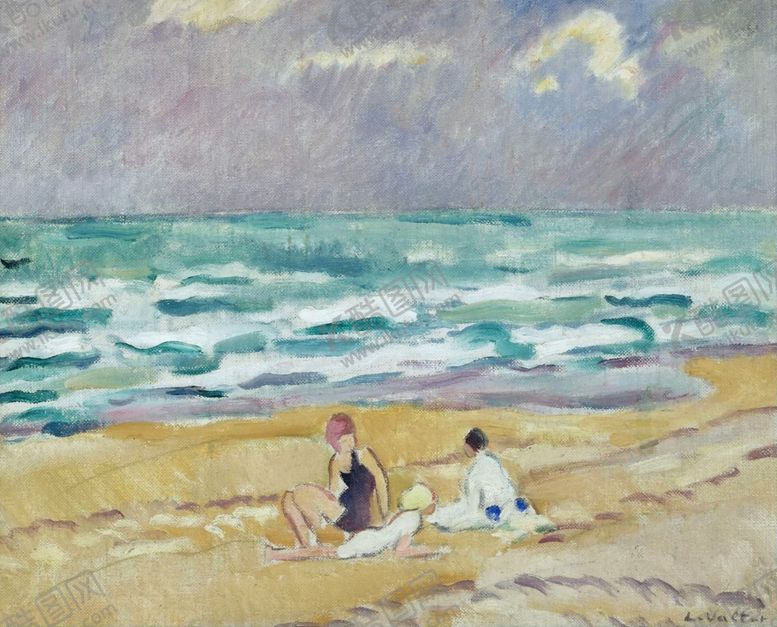 编号：86634309261449098798【酷图网】源文件下载-复古色调田园风景油画