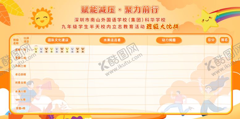 编号：99573210301126002701【酷图网】源文件下载-校园励志教育KT板