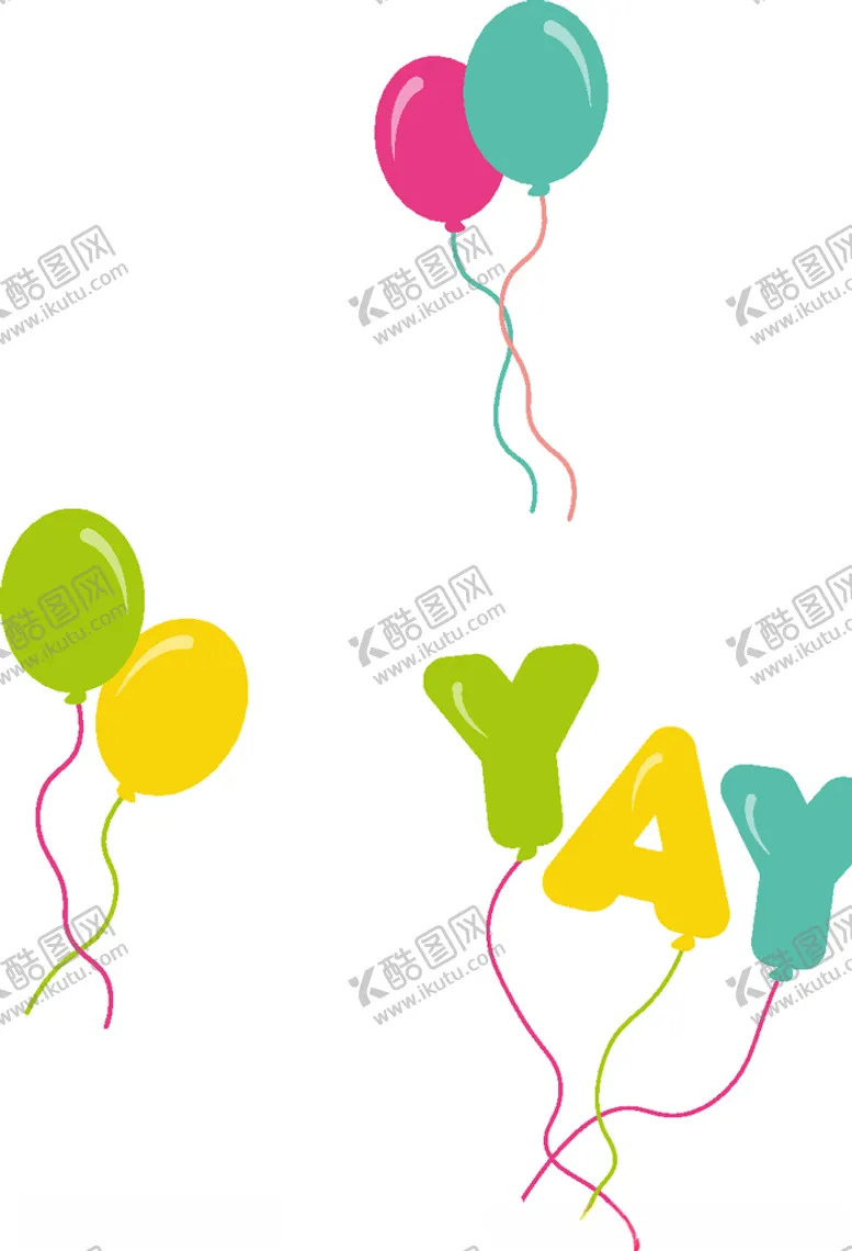 编号：26802905010722573220【酷图网】源文件下载-生日气球
