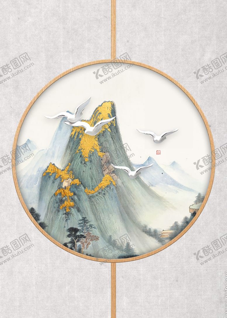 编号：21970509252158027231【酷图网】源文件下载-背景墙装饰画