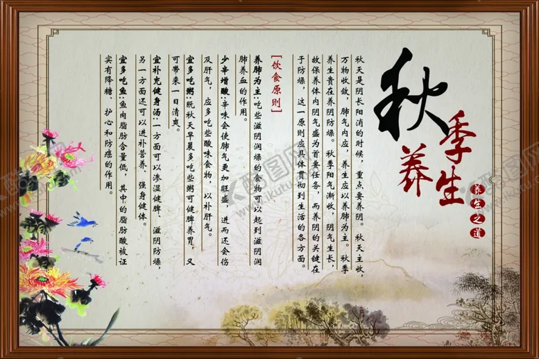 编号：89686202091330521321【酷图网】源文件下载-四季养生图片