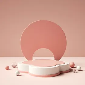 立体展台C4D电商海报台子特卖品示产品质感背景