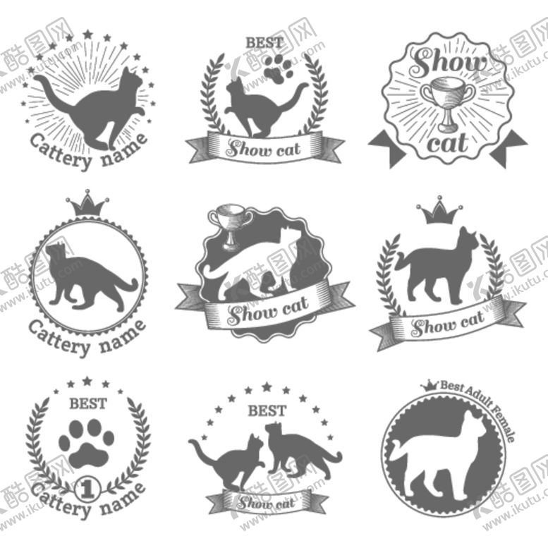 编号：39291005041531014316【酷图网】源文件下载-猫卡通