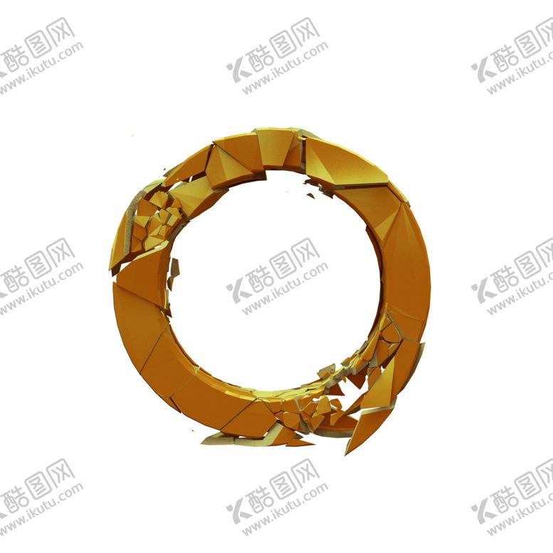 编号：53269509262111595719【酷图网】源文件下载-3D破碎立体字母