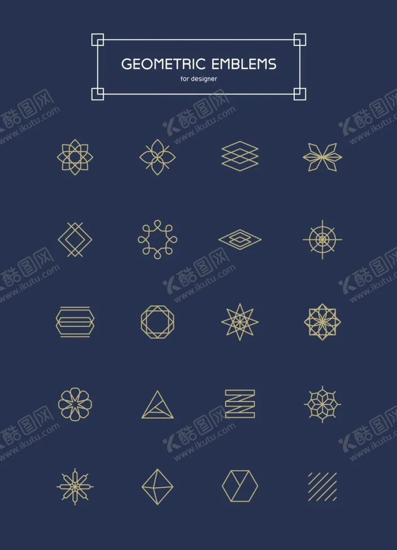 编号：92506709131606403596【酷图网】源文件下载-几何图标