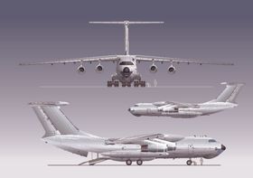 卡通造型民航客机飞机图片