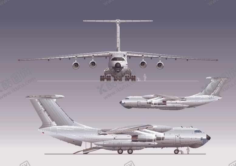 编号：92630610301518182839【酷图网】源文件下载-卡通造型民航客机飞机图片