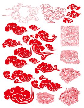 祥云底纹
