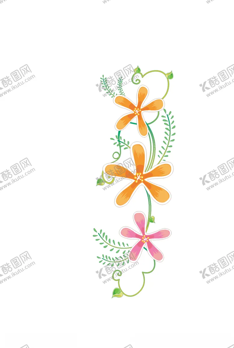 编号：14900007010031188062【酷图网】源文件下载-鲜花印花