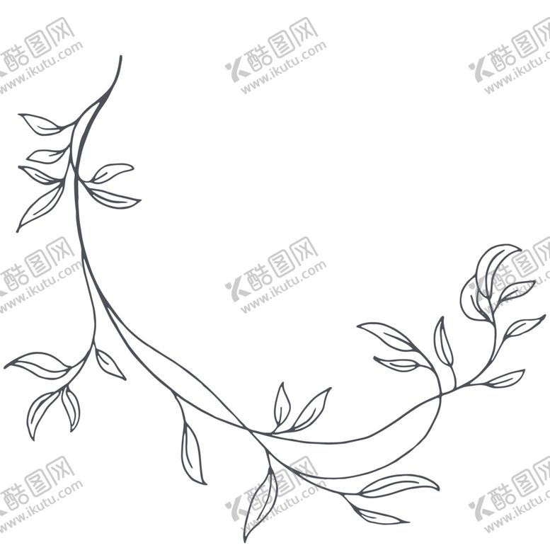 编号：94674209251532045631【酷图网】源文件下载-手绘植物