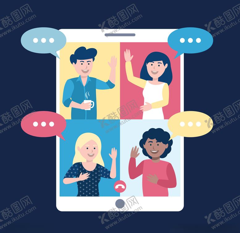 编号：60236209212107296229【酷图网】源文件下载-智能手机平板电脑科技人物素材