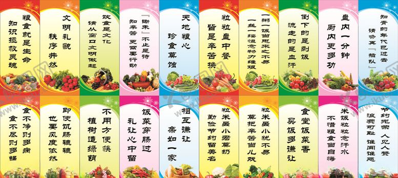 编号：81929105080003367278【酷图网】源文件下载-食堂礼仪