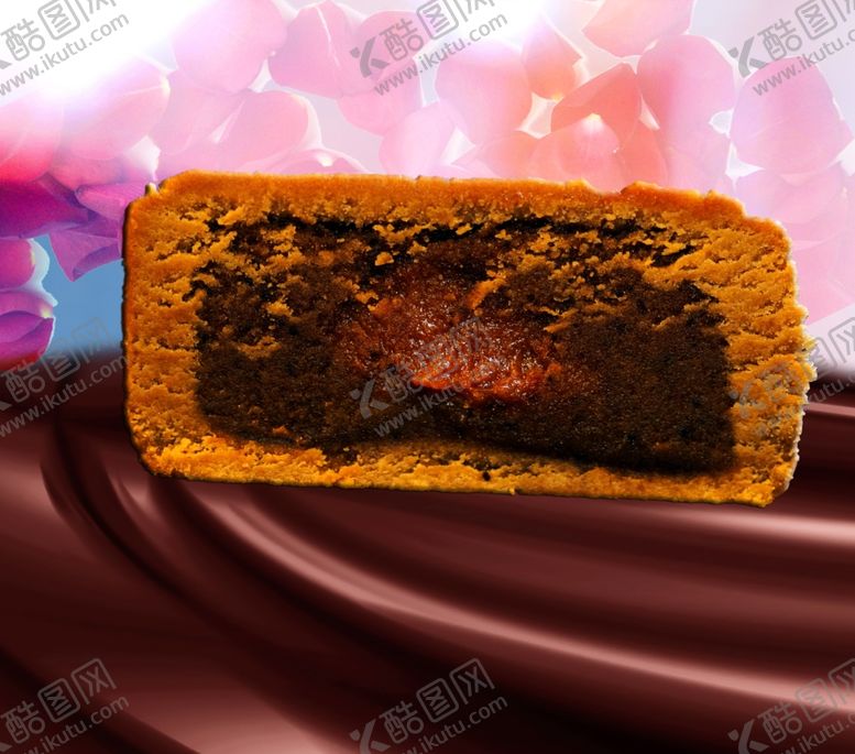 编号：16044210292227231757【酷图网】源文件下载-巧克力月饼