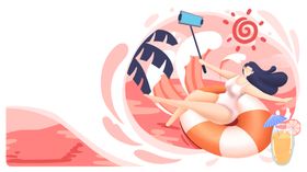 夏天插画