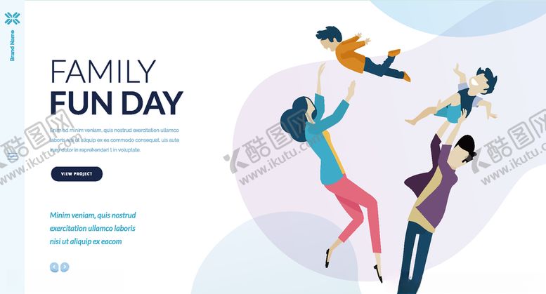 编号：86701607081325499633【酷图网】源文件下载-手绘亲子时光