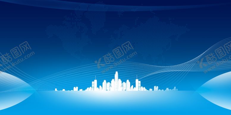 编号：27171806290553393024【酷图网】源文件下载-科技背景科技展板蓝色背景图