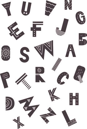 字母A矢量
