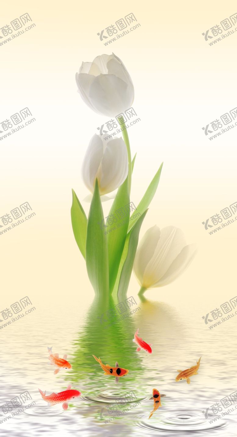 编号：63932309200750076827【酷图网】源文件下载-郁金香玄关画