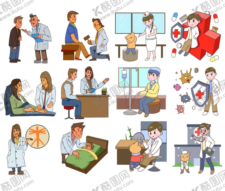 编号：49221509201414219240【酷图网】源文件下载-医生漫画