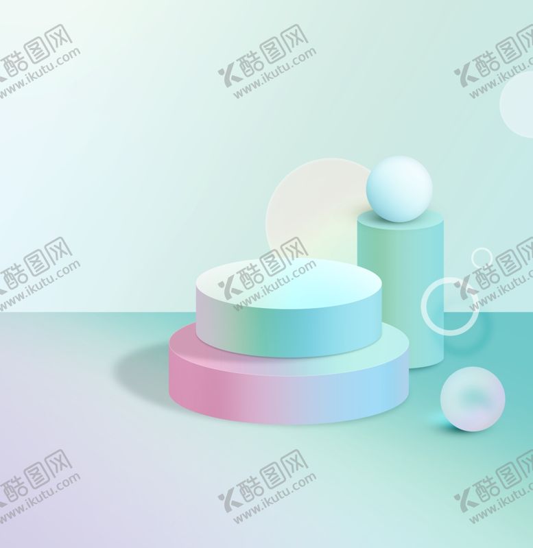 编号：84135101292259305099【酷图网】源文件下载-立体展台 