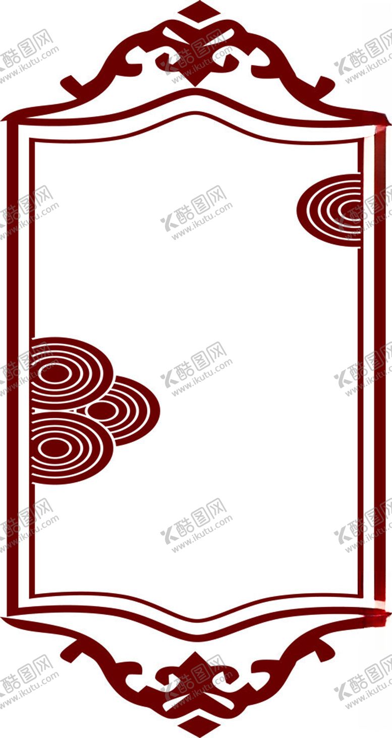编号：47899002171751264916【酷图网】源文件下载-镂空边框花纹雕刻造型