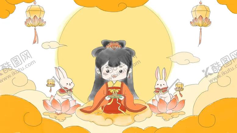 编号：21504809290320517860【酷图网】源文件下载-中秋插画