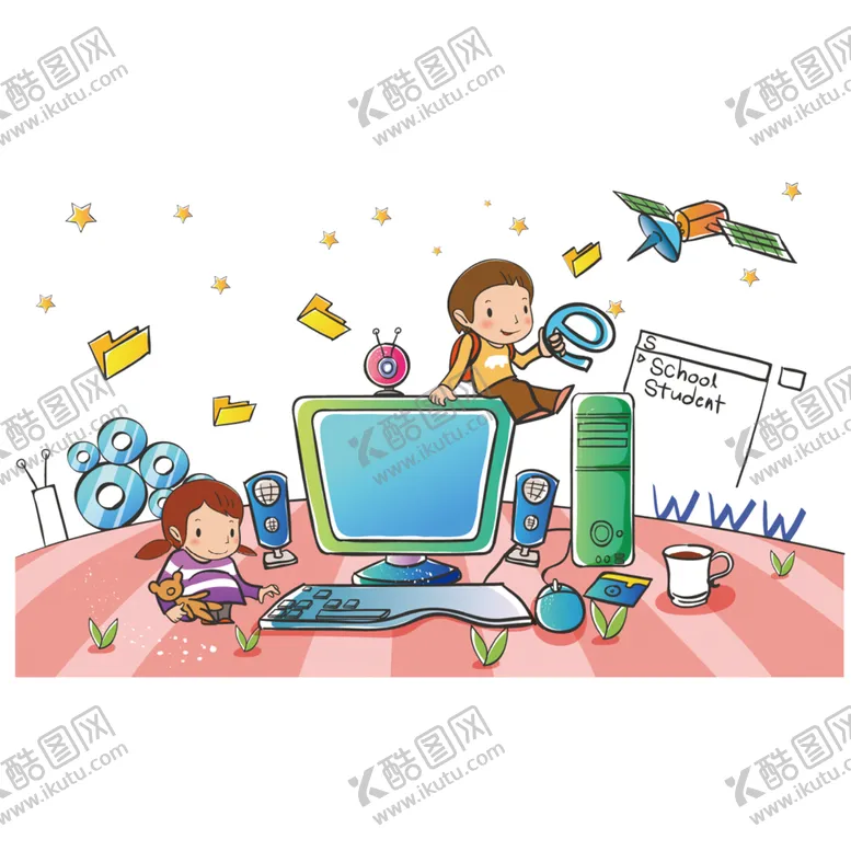 编号：46132106231418079834【酷图网】源文件下载-卡通儿童幼儿园素材