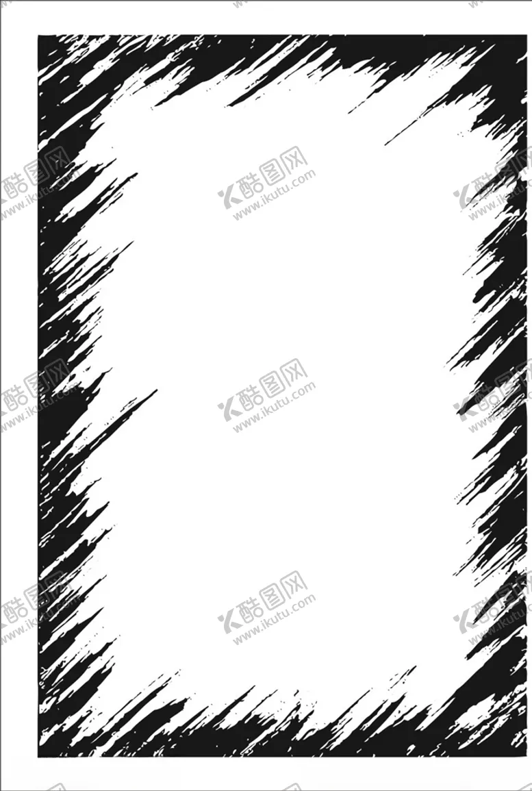 编号：21952003291431179964【酷图网】源文件下载-水墨相框边框