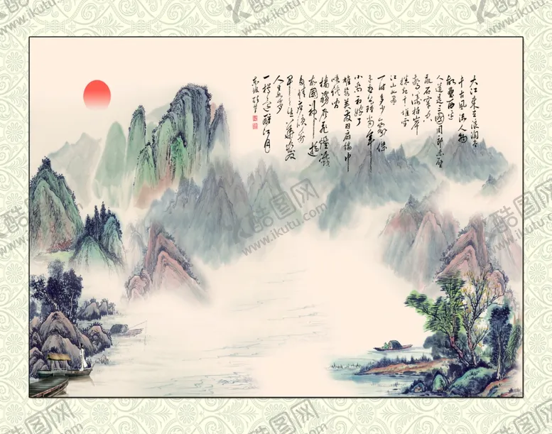 编号：84250906290524516560【酷图网】源文件下载-中国画
