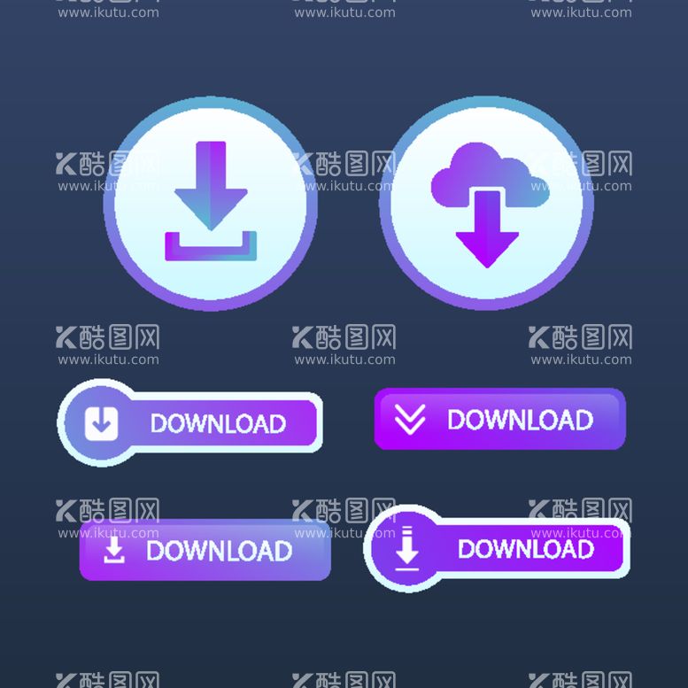 编号：23468212190117159033【酷图网】源文件下载-下载按钮