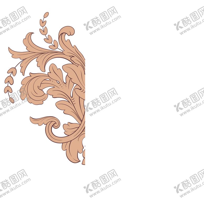 编号：47434907121702412410【酷图网】源文件下载-欧式装饰花纹图案