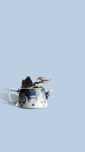 创意茶壶素材