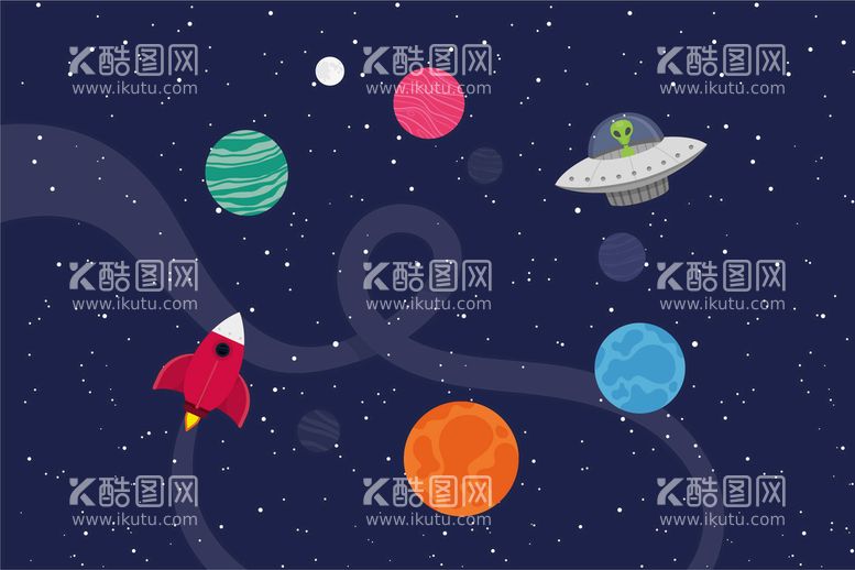 编号：90728101252131589241【酷图网】源文件下载-星球背景 