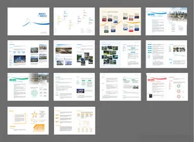 企业画册模板