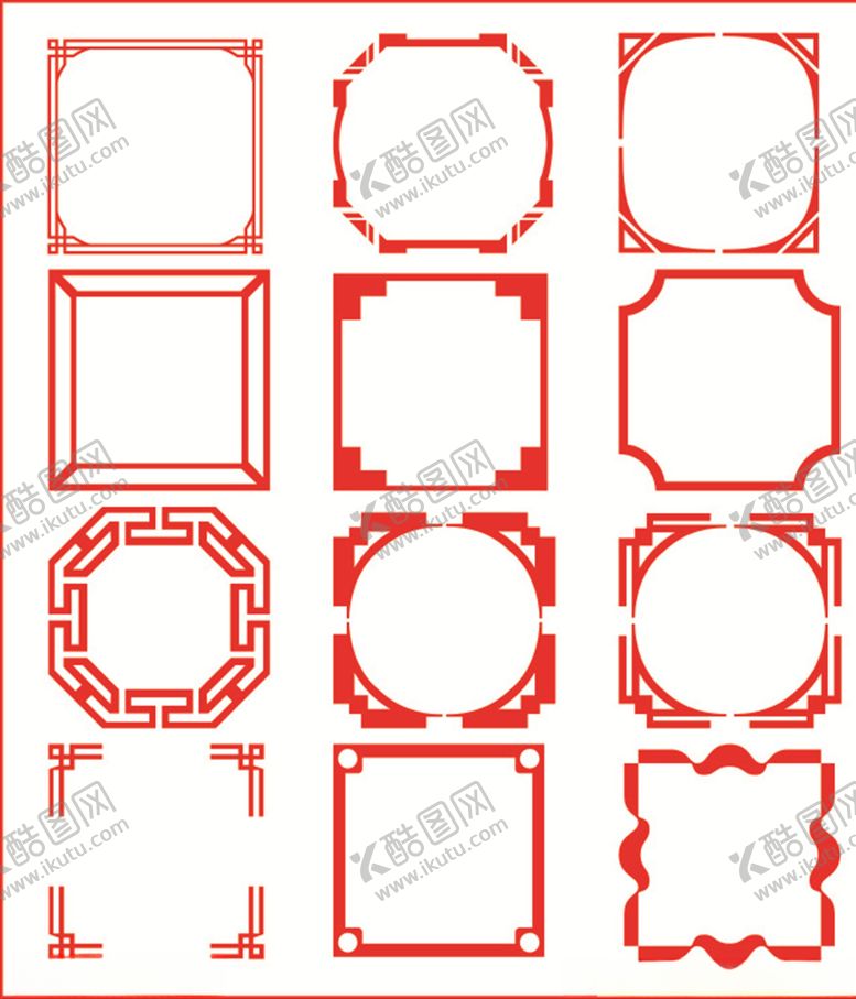 编号：20080710162353122294【酷图网】源文件下载-边框