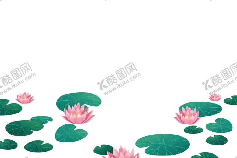 编号：93078901270355219615【酷图网】源文件下载-手绘荷花 