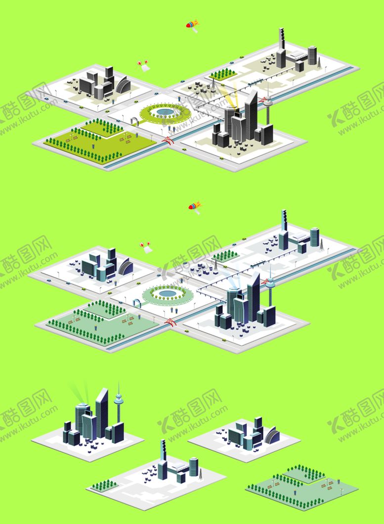 编号：23272510190611291623【酷图网】源文件下载-立体空间插画 